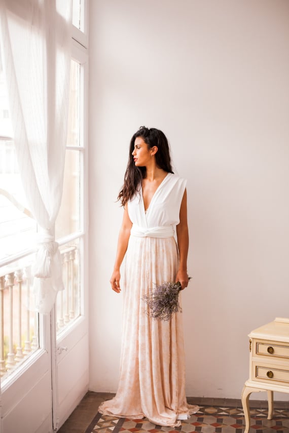 Simple Lace Wedding Dress